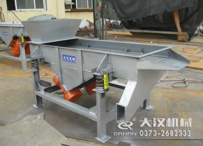 石粉直線振動篩 石粉直線振動篩